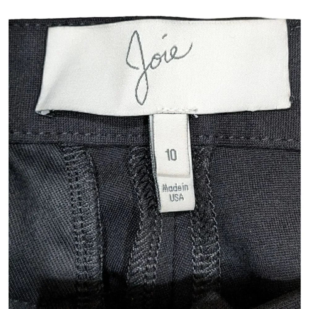 Joie Women's Annissa Caviar Black Dress Pants Size 10
